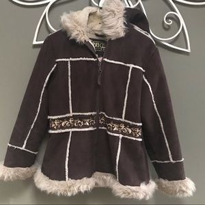 BIG CHILL faux suede girls jacket